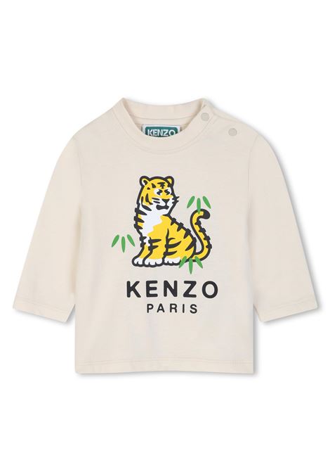T-shirt con stampa KENZO KIDS | K6211121G